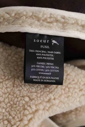 Veste Soeur Beige en Synthétique