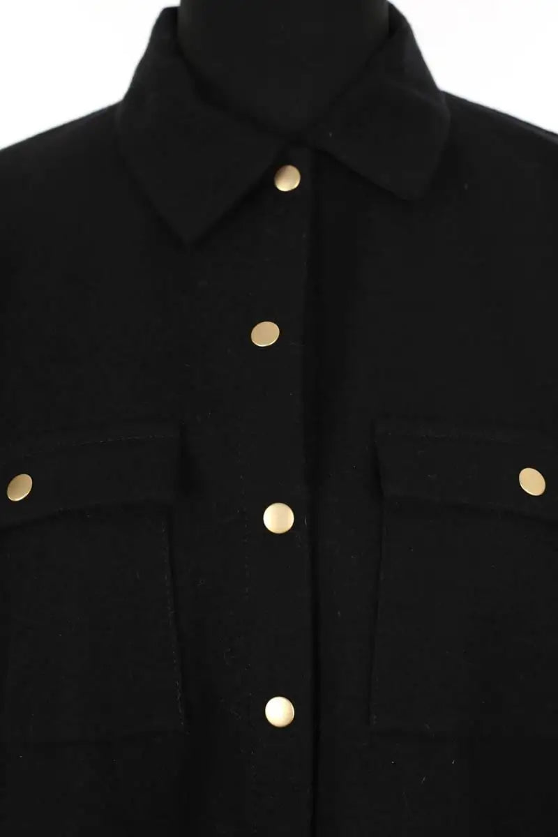 Veste Songe Lab Noir en Laine