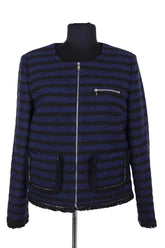 Veste Sonia Rykiel Marine en Synthétique, taille M - Seconde Main