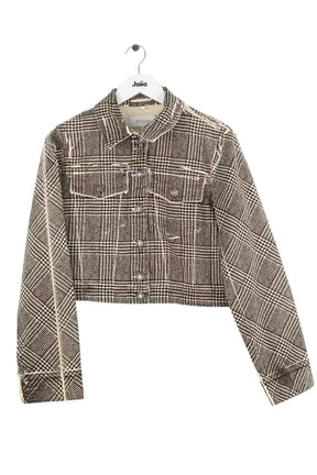 Veste Sportmax Marron en Coton, taille L - Seconde Main