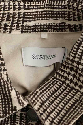 Veste Sportmax Marron en Coton