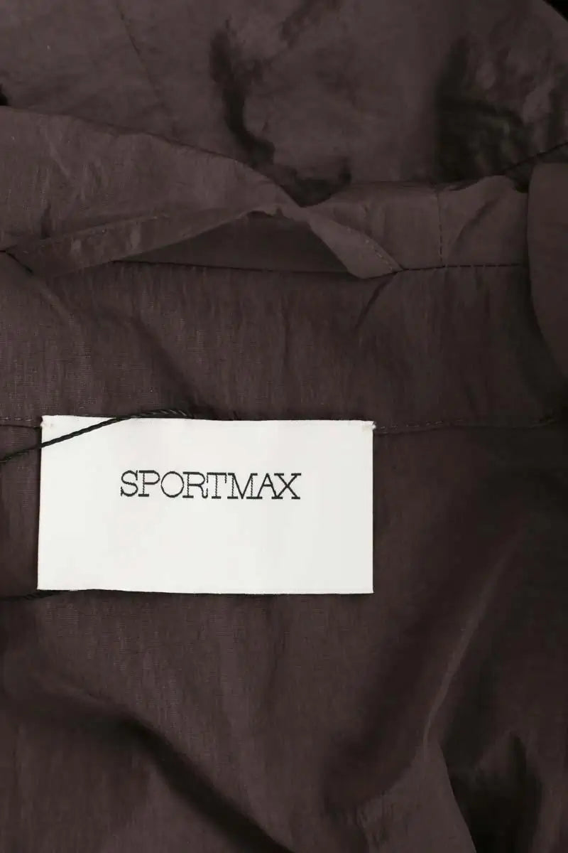 Veste Sportmax Marron en Polyamide