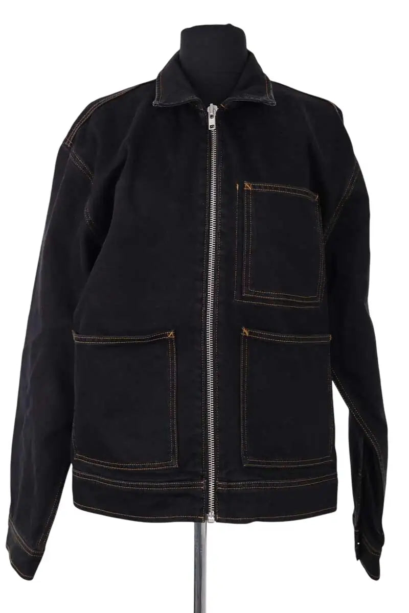 Veste Stüssy Noir en Coton, taille M - Seconde Main