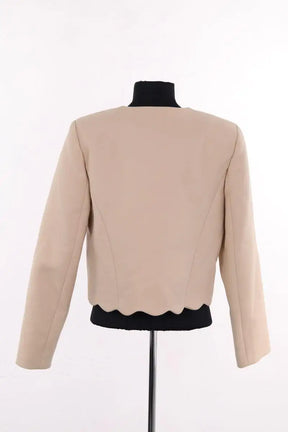 Veste Tara Jarmon Beige en Coton