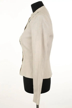 Veste Tara Jarmon Beige en Lin