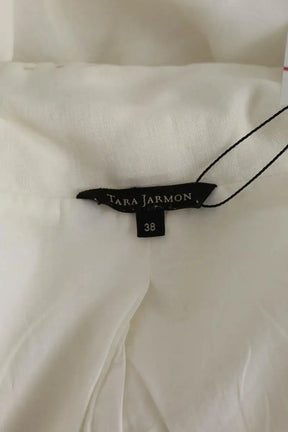 Veste Tara Jarmon Blanc en Lin