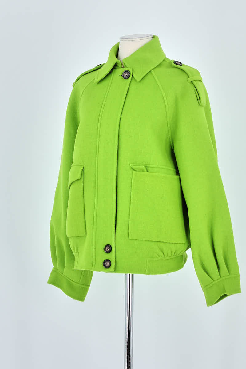 Veste Tara Jarmon Vert en Laine