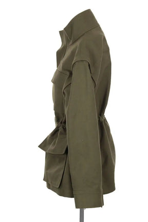Veste The Frankie Shop Kaki en Coton