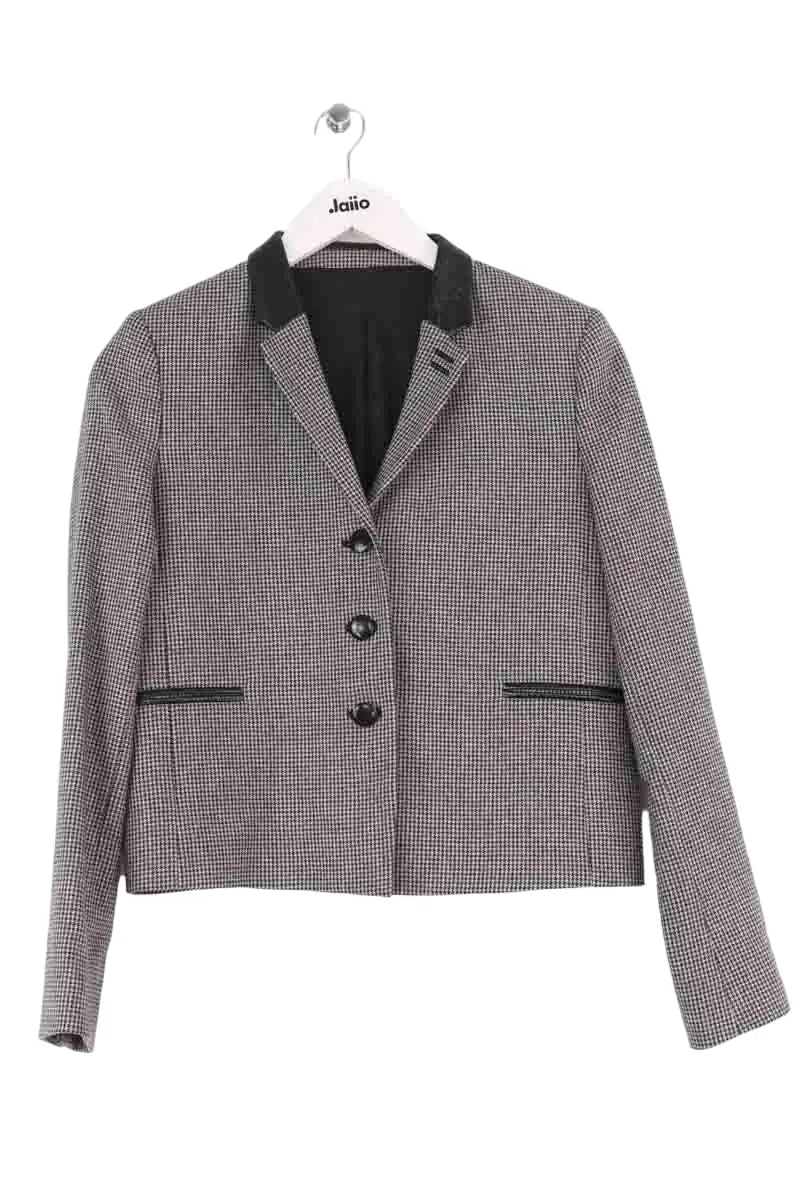 Veste The Kooples Gris en Synthétique, taille S - Seconde Main