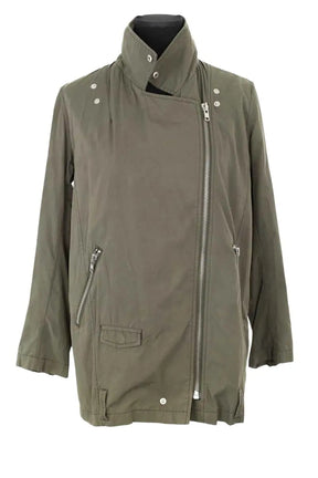 Veste The Kooples Kaki en Synthétique, taille S - Seconde Main