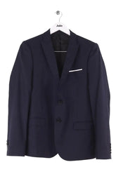 Veste The Kooples Marine en Synthétique, taille M - Seconde Main