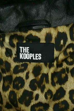 Veste The Kooples Noir en Cuir