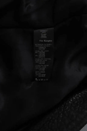 Veste The Kooples Noir en Cuir