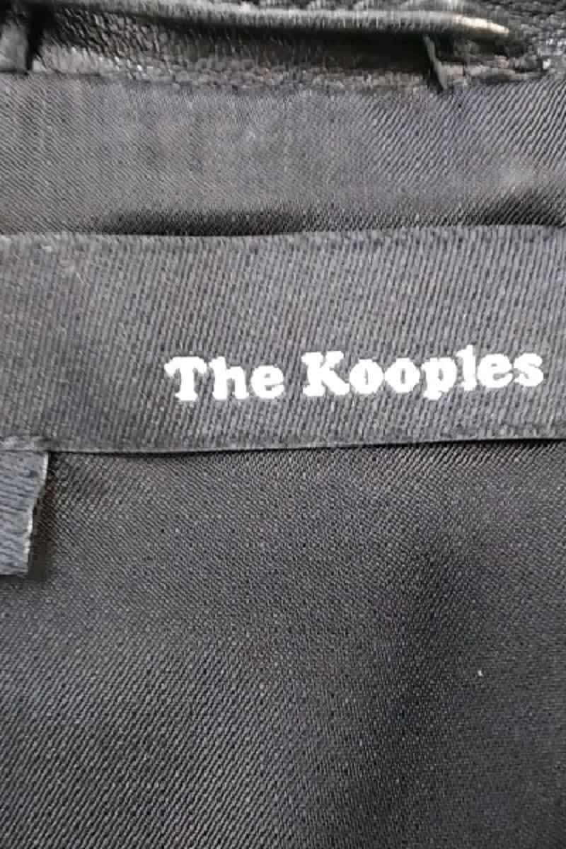 Veste The Kooples Noir en Cuir