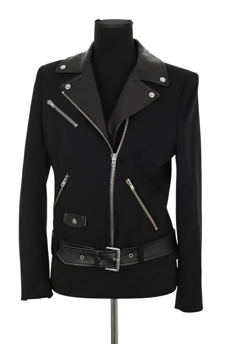 Veste The Kooples Noir en Laine, taille M - Seconde Main