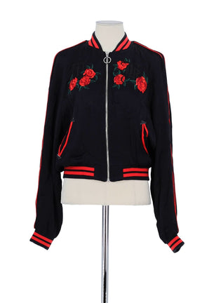 Veste The Kooples Noir en Polyester, taille L - Seconde Main