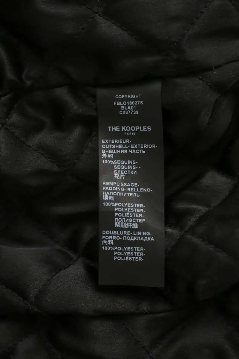 Veste The Kooples Noir en Polyester