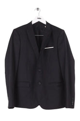 Veste The Kooples Noir en Synthétique, taille M - Seconde Main