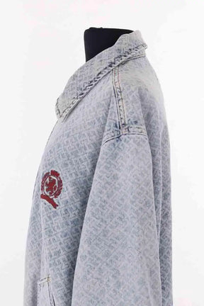 Veste Tommy Hilfiger Bleu en Coton