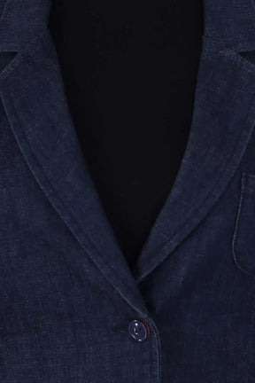 Veste Tommy Hilfiger Bleu en Coton