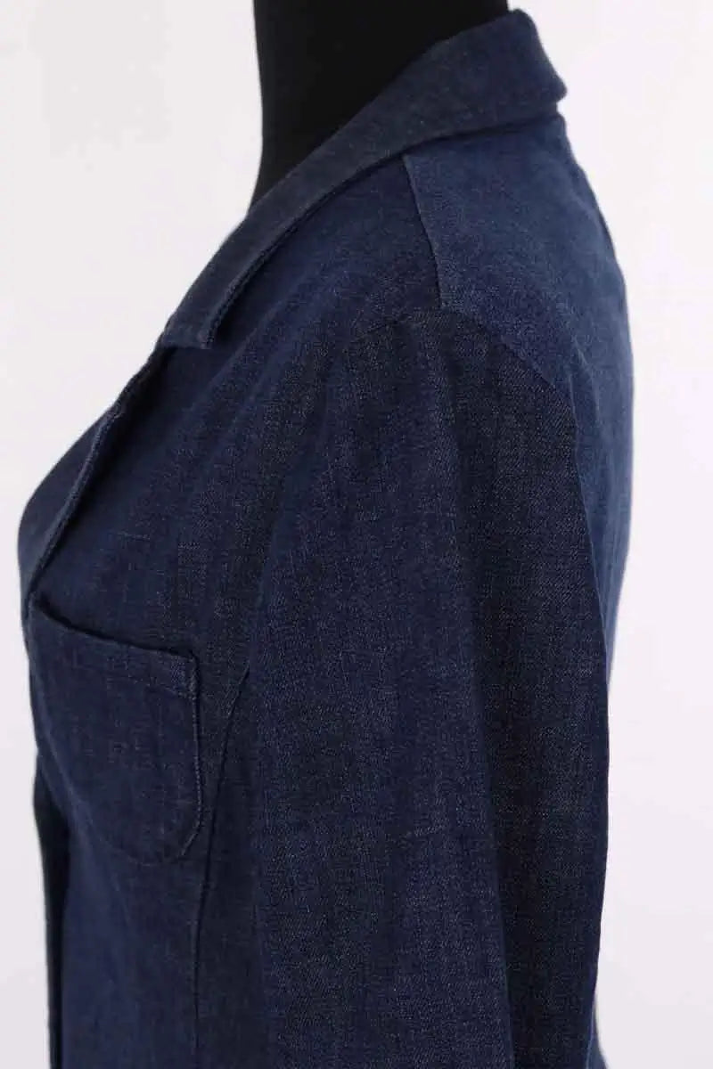 Veste Tommy Hilfiger Bleu en Coton