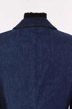 Veste Tommy Hilfiger Bleu en Coton