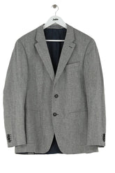 Veste Tommy Hilfiger Gris en Polyester, taille L - Seconde Main