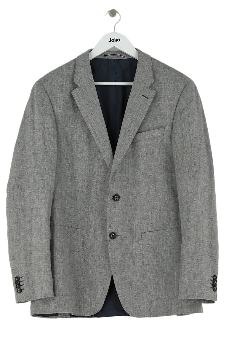 Veste Tommy Hilfiger Gris en Polyester, taille L - Seconde Main