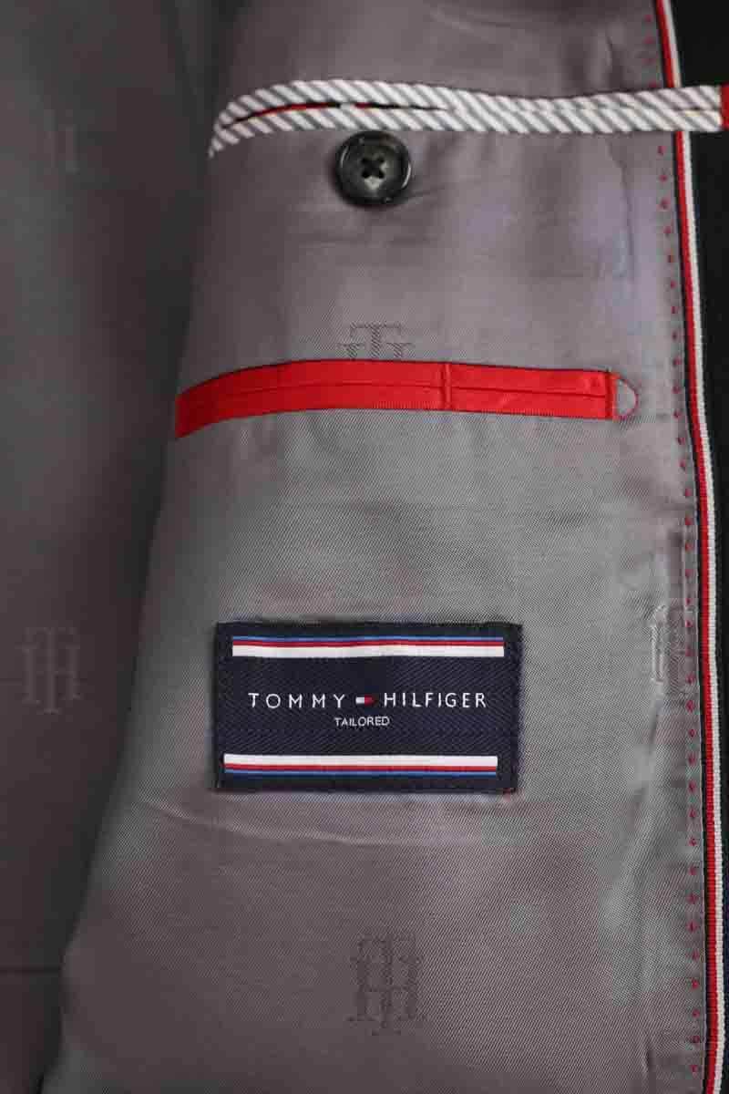Veste Tommy Hilfiger Noir en Viscose
