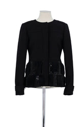 Veste Tory Burch Noir en Laine, taille XS - Seconde Main