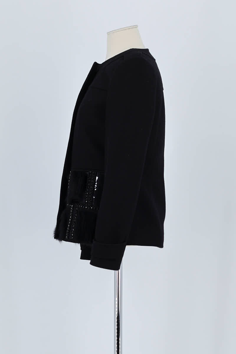 Veste Tory Burch Noir en Laine