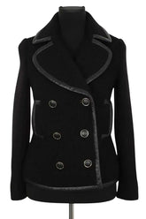 Veste Tory Burch Noir en Laine, taille XS - Seconde Main