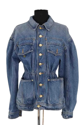 Veste Ulla Johnson Bleu en Coton, taille S - Seconde Main