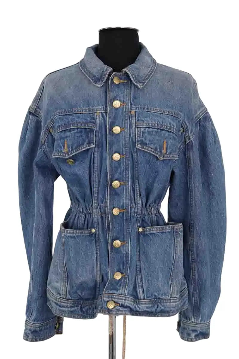 Veste Ulla Johnson Bleu en Coton, taille S - Seconde Main
