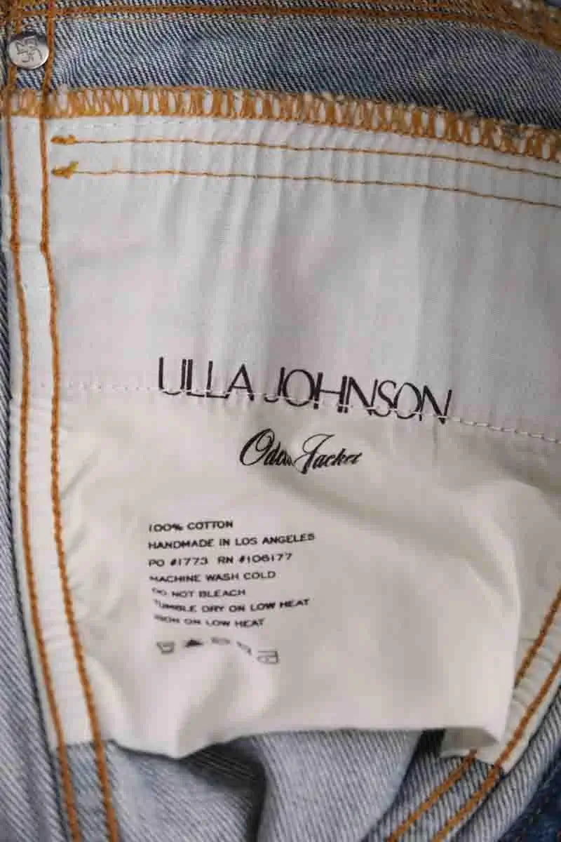 Veste Ulla Johnson Bleu en Coton