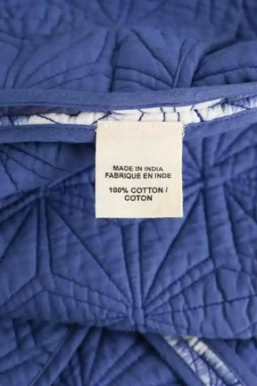 Veste V de Vinster Bleu en Coton