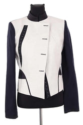 Veste Vanessa Bruno Marine en Laine, taille M - Seconde Main