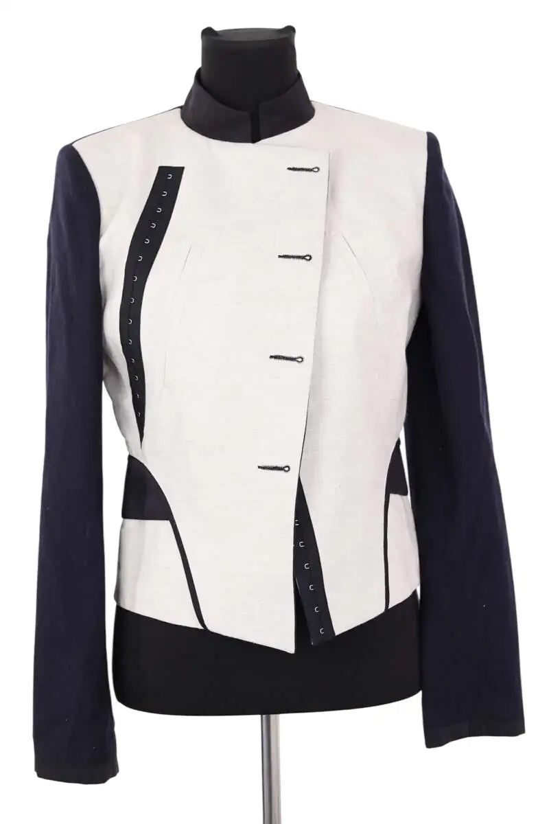 Veste Vanessa Bruno Marine en Laine, taille M - Seconde Main