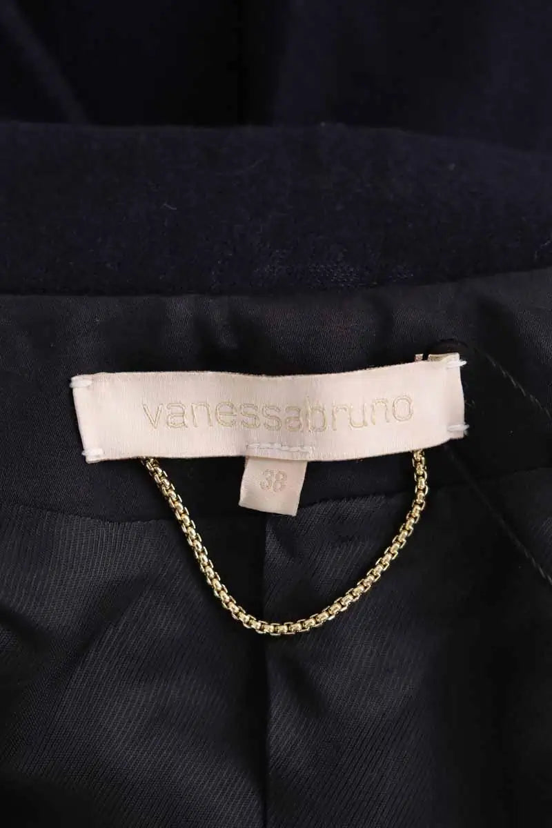 Veste Vanessa Bruno Marine en Laine