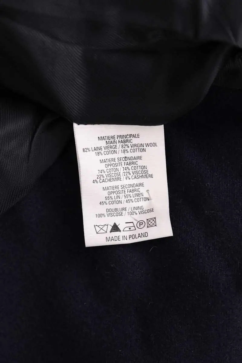 Veste Vanessa Bruno Marine en Laine