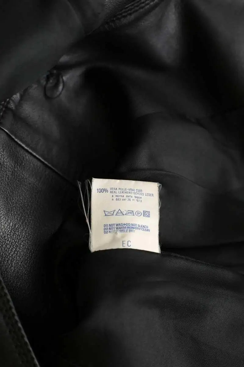Veste Versace Noir en Cuir