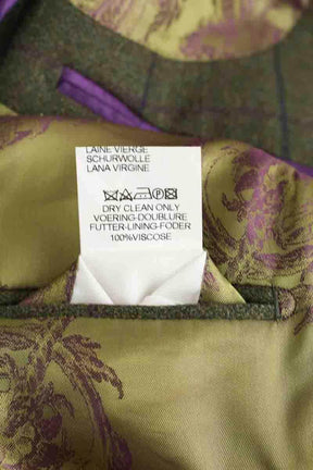 Veste Wicket Kaki en Laine