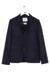 Veste Woolrich Marine en Laine, taille XS - Seconde Main