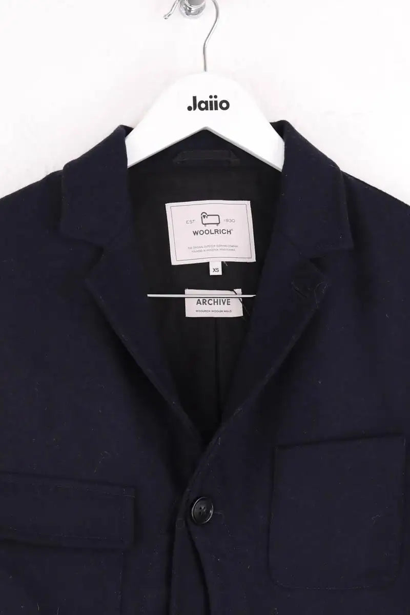 Veste Woolrich Marine en Laine