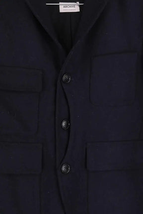 Veste Woolrich Marine en Laine
