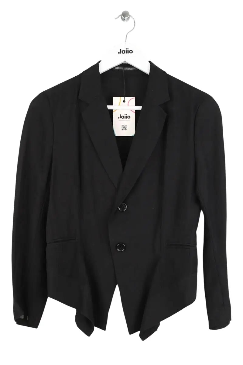 Veste Yohji Yamamoto Noir en Laine, taille S - Seconde Main
