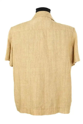 Veste Yves Saint Laurent Camel en Lin