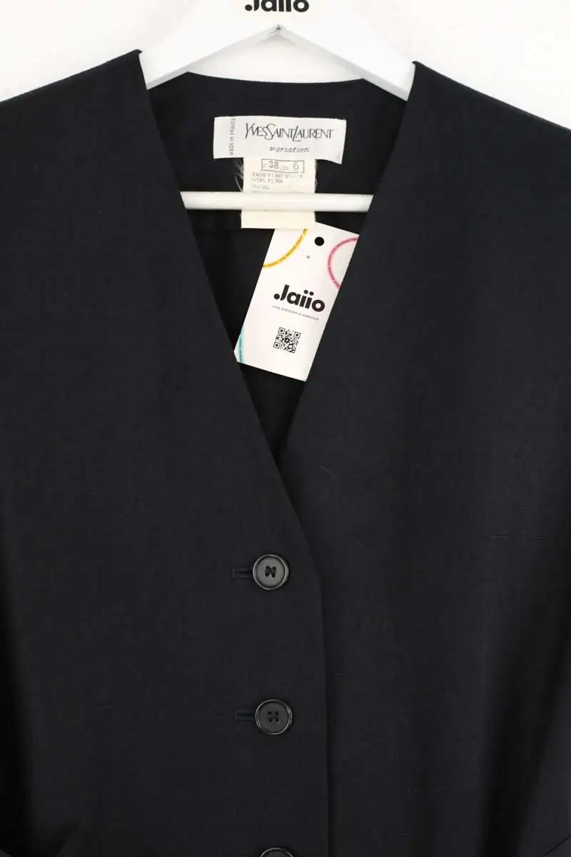 Veste Yves Saint Laurent Noir en Viscose