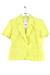 Veste Yves Saint Laurent Vert en Soie, taille M - Seconde Main