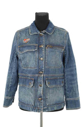 Veste Zadig & Voltaire Bleu en Coton, taille S - Seconde Main
